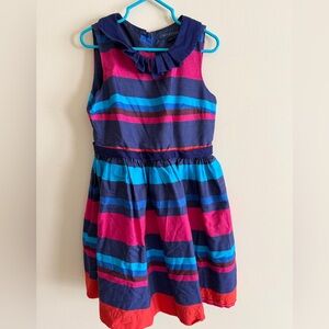Tommy Hilfiger Pink and Blue Striped Dress